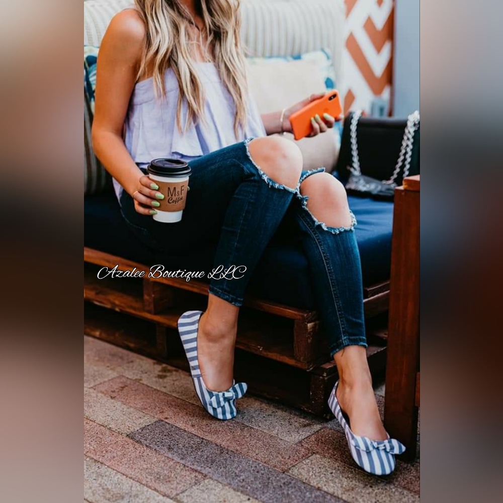 Slip On Shoe - Stripes
